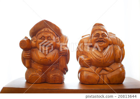 Stock Photo: daikokuten, the god of wealth, daikoku-sama