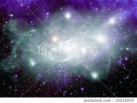 galaxy in a free space 20816059