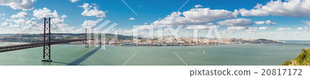Panorama Lisbon Bridge 20817172