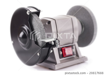 Bench grinder isolated on white Bench grinder isolated on white 20817688