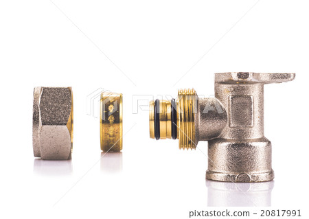 Compression sanitary wall plate fitting 20817991