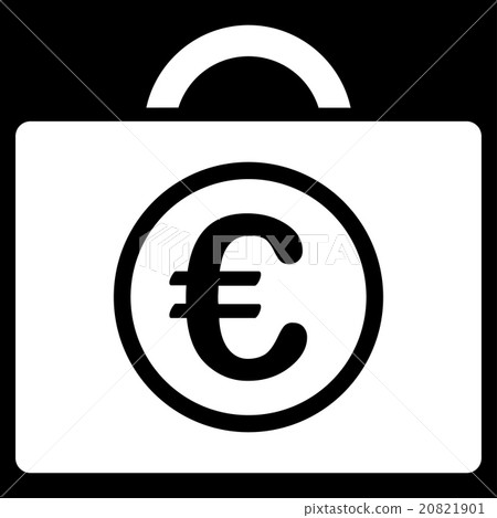 Euro Baggage Icon Euro Baggage Icon 20821901