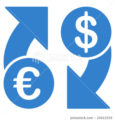 Euro Dollar Euro Exchange Icon 20822939