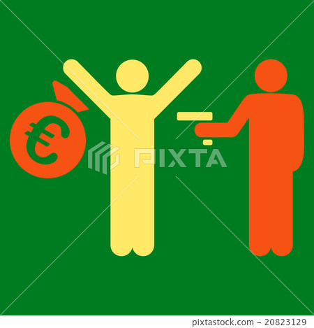 Euro Robbery Icon 20823129