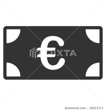 Euro Banknote Icon 20823711