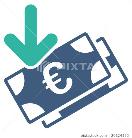 Euro Income Icon 20824353