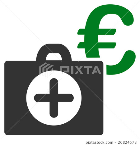 Euro Medical Payment Icon - Stock Illustration [20824578] - PIXTA