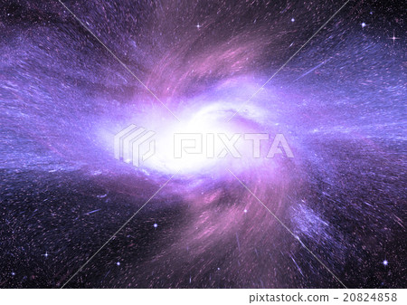 Stars, dust and gas nebula in a far galaxy Stars, dust and gas nebula in a far galaxy 20824858