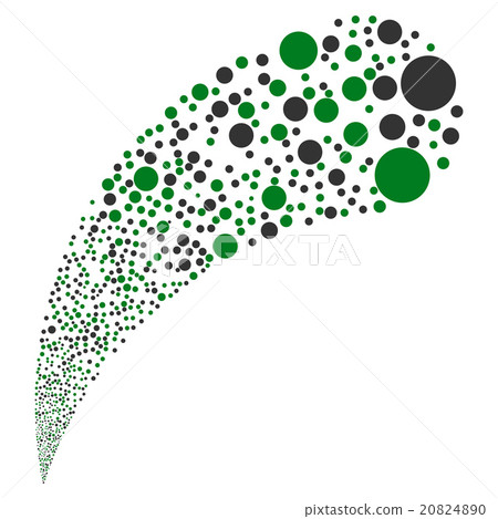 Random Bubble Stream - Stock Illustration [20824890] - PIXTA
