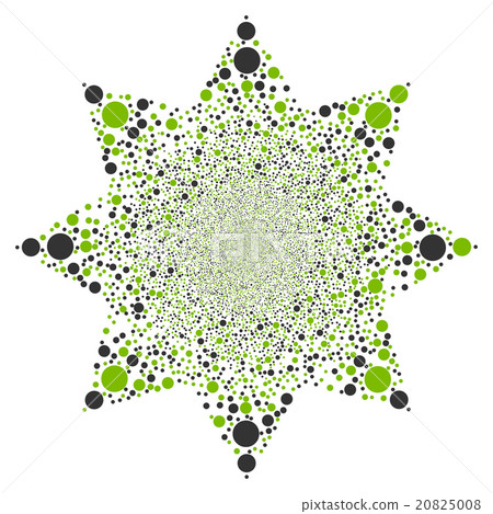 Circle Fireworks Flower 20825008