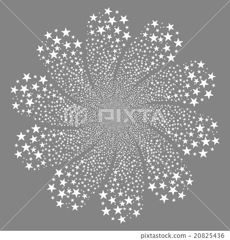 Star Fireworks Flower With Ten Petals Star Fireworks Flower With Ten Petals 20825436