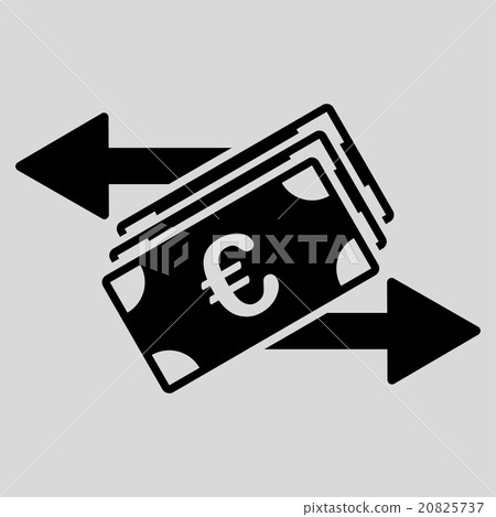 Euro Money Transfer Icon 20825737