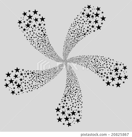 Star Salute Flower With Five Petals Star Salute Flower With Five Petals 20825867