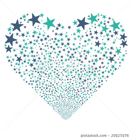 Star Salute Heart Star Salute Heart 20825876
