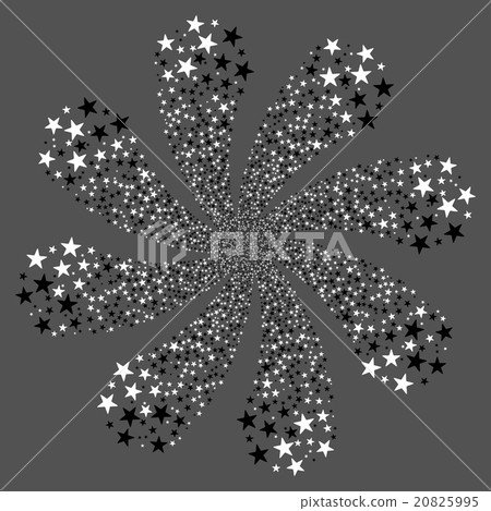 Star Fireworks Flower With Eight Petals 20825995