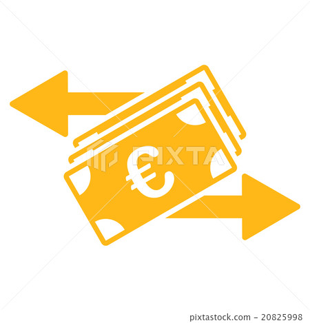 Euro Money Transfer Icon Euro Money Transfer Icon 20825998