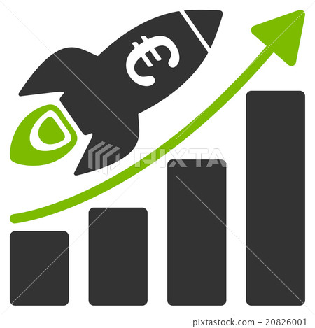 Euro Success Business Start Icon Euro Success Business Start Icon 20826001
