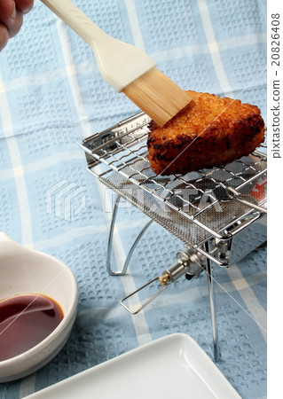 烤的蛋糕飯糰 20826408