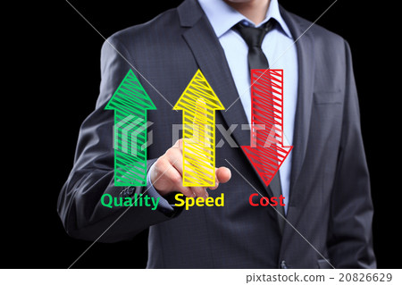 business man writing industrial product concept of 20826629
