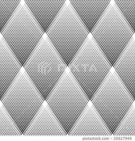 Seamless diamonds pattern. - Stock Illustration [20827948] - PIXTA