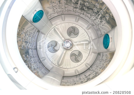 Inside the washing machine. 20828508