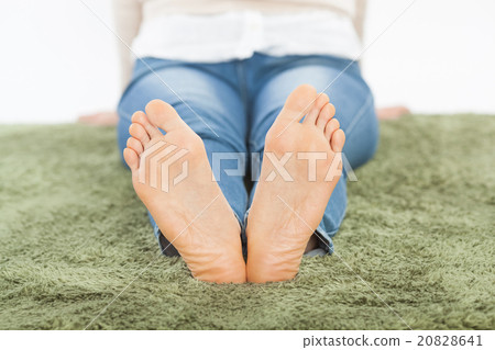 A young lady's foot soles A young lady's foot soles 20828641