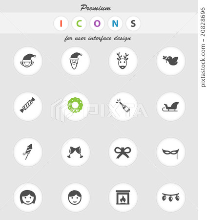 Christmas simply icons 20828696