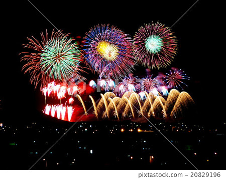 Moerenuma art fireworks 2015 Part 4 20829196