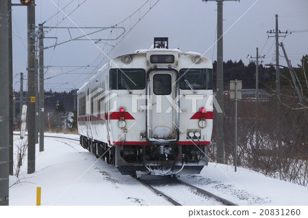 Winter's Tsugaru line Kiha 40 20831260
