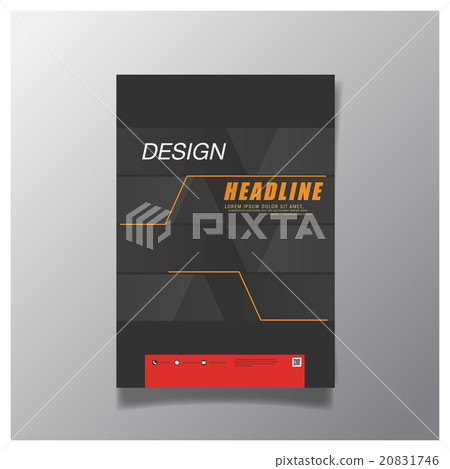 Business brochure flyer cover design layout  20831746