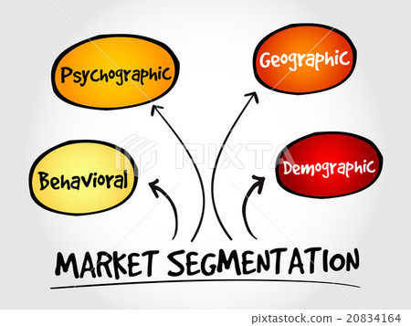 Market segmentation mind map Market segmentation mind map 20834164