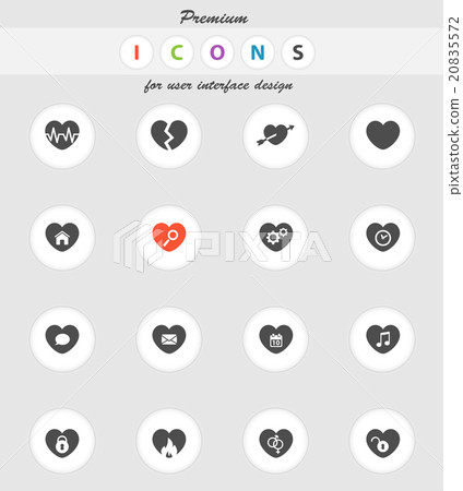 Heart simply icons Heart simply icons 20835572