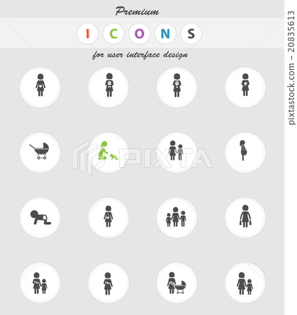 Mother simply icons Mother simply icons 20835613