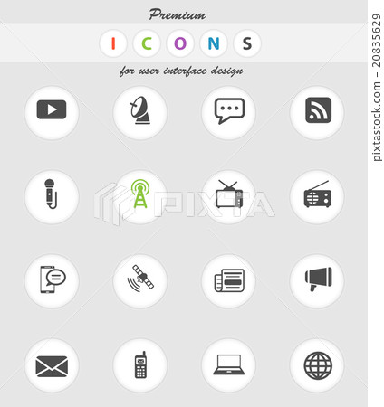 Media simply icons 20835629