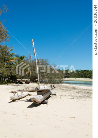 Pilogue on the sandy beach (New Caledonia, Ile des pan) Pilogue on the sandy beach (New Caledonia, Ile des pan) 20836244