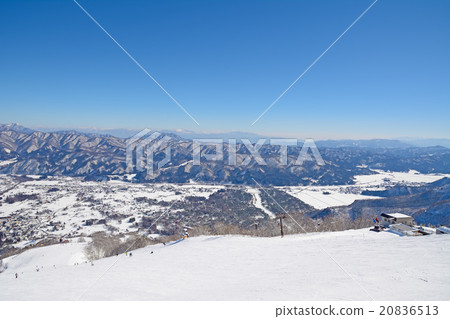 Happoone ski resort of fine weather 20836513