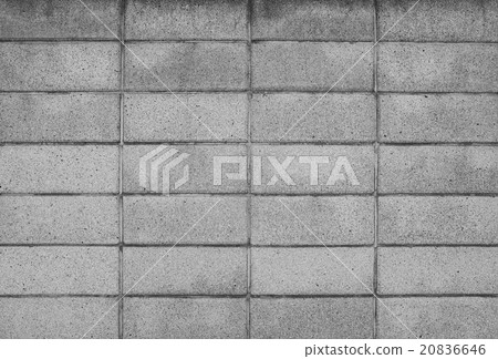 symetry of brick wall pattern use as material texture ,backgroun 20836646
