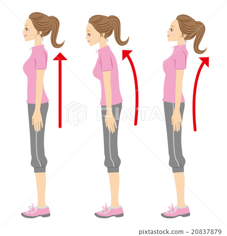Posture illustration 20837879