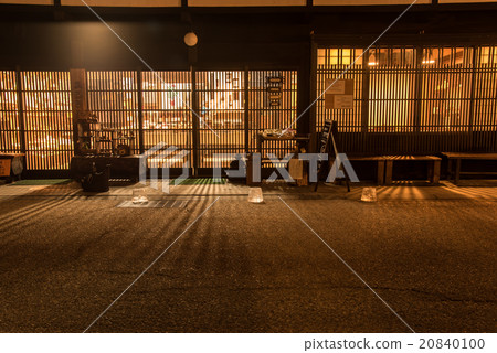 The streets of Nara inn in winter Ice candle festival The streets of Nara inn in winter Ice candle festival 20840100