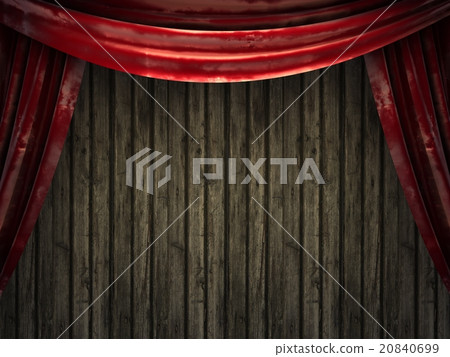 red velvet curtain stage red velvet curtain stage 20840699