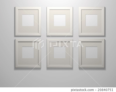 Six picture frames 20840751