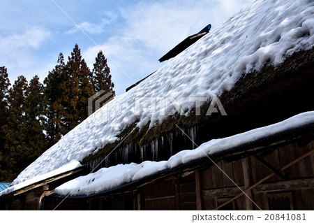 雪屋頂 20841081