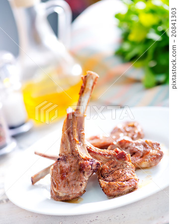 fried chop meat fried chop meat 20841303