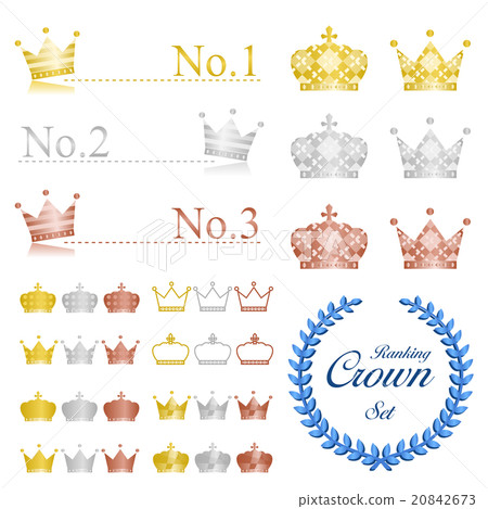 Ranking crown set 20842673