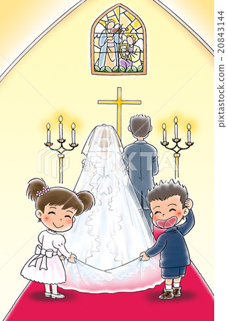 面紗男孩和女孩 20843144