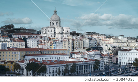 Valletta skyline with the St. Pauls Cathedral 20844355