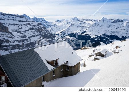 Swiss mountain, Jungfrau, Switzerland, ski resort 20845693