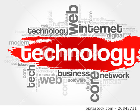 Technology word cloud - Stock Illustration [20845711] - PIXTA
