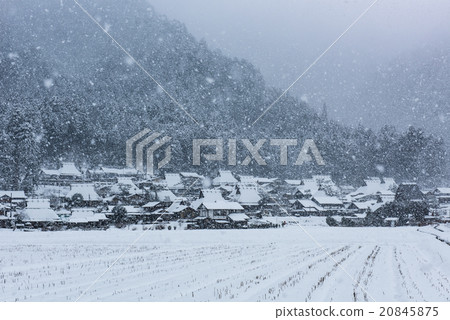 京都Miyama Seki no Sato雪景 20845875
