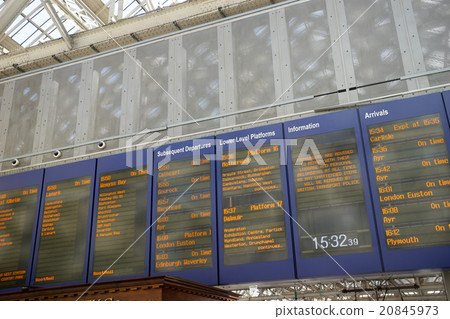 Arrivals departure board, Airport & Train station  20845973